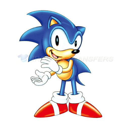 Sonic the Hedgehog Iron-on Stickers (Heat Transfers)NO.5318